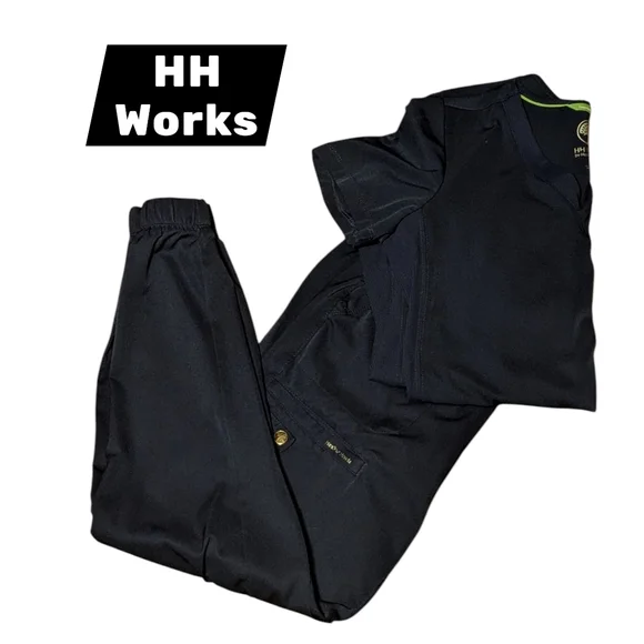 Healing Hands Navy Scrub Set - Picture 1 of 14